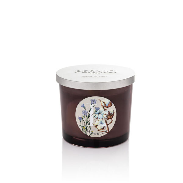 Świeca zapachowa Pernici Elementi Cotton & Linen 200 gr Świeca zapachowa Pernici