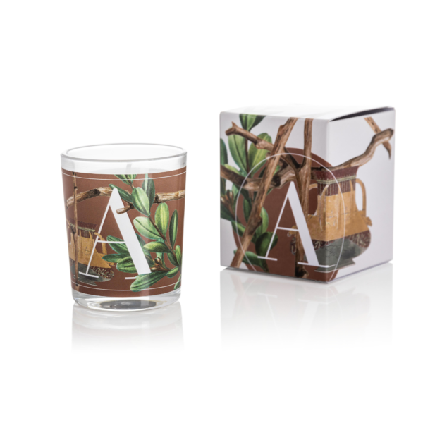 Świeca zapachowa pernici Elementi Amber & Wood świeca zapachowa Pernici kolekcja Elementi zapach Amber d& Wood italiancandle made in italy